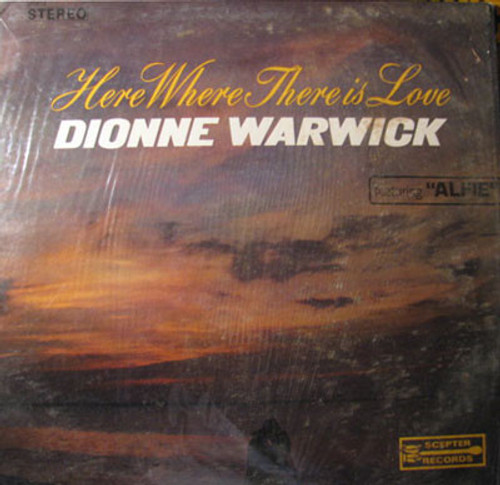 Dionne Warwick - Here, Where There Is Love (LP, Album, Mon)
