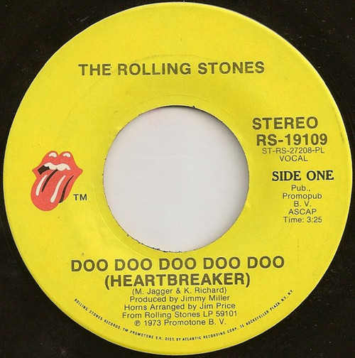 The Rolling Stones - Doo Doo Doo Doo Doo (Heartbreaker) (7", Single, PL )
