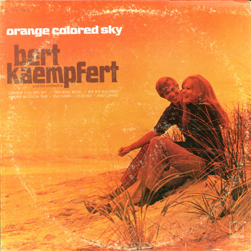 Bert Kaempfert & His Orchestra - Orange Colored Sky (LP)