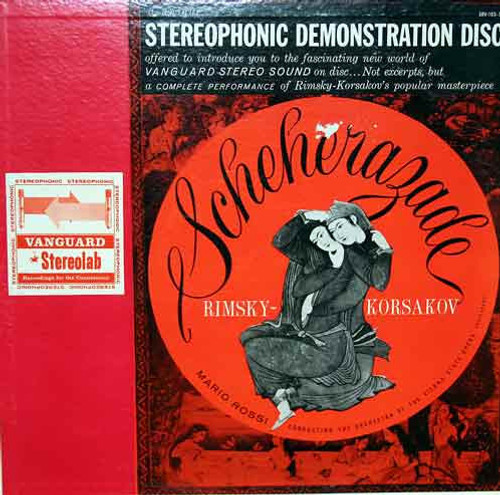 Rimsky-Korsakov* - Mario Rossi (2) Conducting The Orchestra Of The Vienna State Opera (Volksoper)* - Scheherazade (LP, Album, RE)
