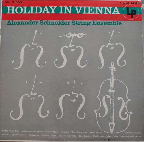 Alexander Schneider String Ensemble - Holiday in Vienna (LP, Mono)