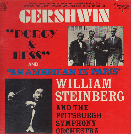 George Gershwin William Steinberg And The Pittsburgh Symphony Orchestra William Steinberg - "Porgy & Bess" "An American in Paris (LP)