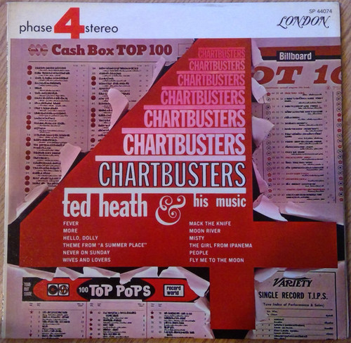 Ted Heath & His Music* - Chartbusters (LP, Album, Gat)