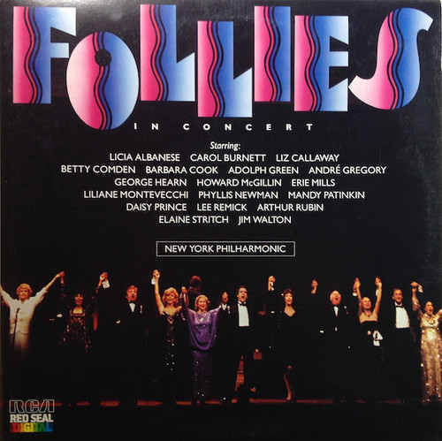 Stephen Sondheim, New York Philharmonic* - Follies In Concert (2xLP, Album, Gat)