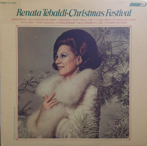 Renata Tebaldi - Christmas Festival - London Records - OS.26241 - LP, Album 872265142