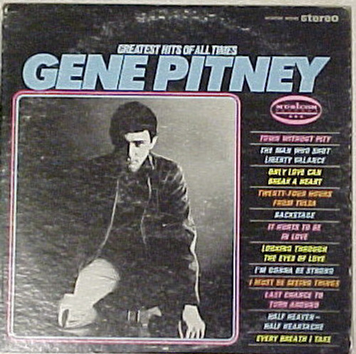 Gene Pitney - Greatest Hits Of All Times - Musicor Records, Musicor Records - MS 3102, MS3102 - LP, Comp 872279036