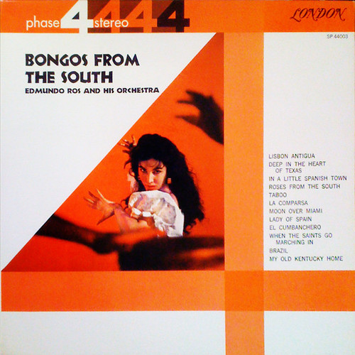 Edmundo Ros And His Orchestra* - Bongos From The  South (LP, Album, Gat)