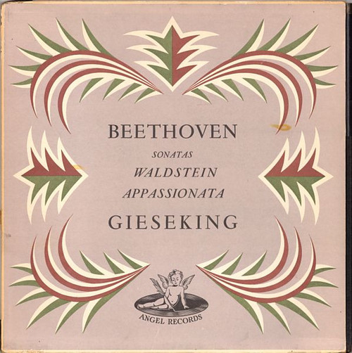 Beethoven*, Gieseking* - "Waldstein" And "Appassionata" Sonatas (LP, Mono)