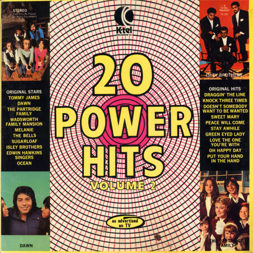 Various - 20 Power Hits Volume 2 - K-Tel - TU 222 - LP, Comp, ARP 872511020