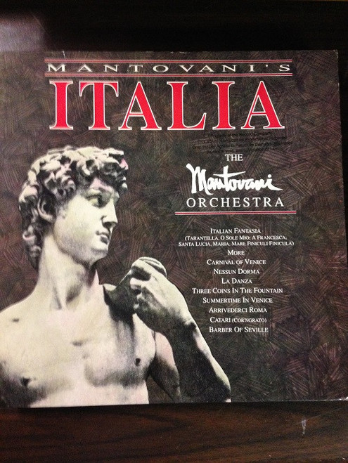 Mantovani And His Orchestra - Mantovani's Italia (LP, Album)