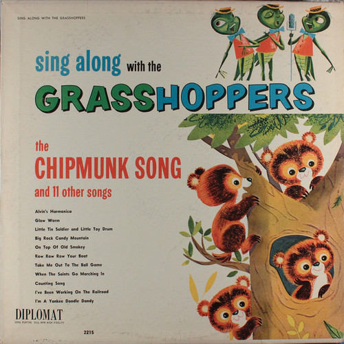 The Grasshoppers (2) - Sing Along With The Grasshoppers (LP, Album)