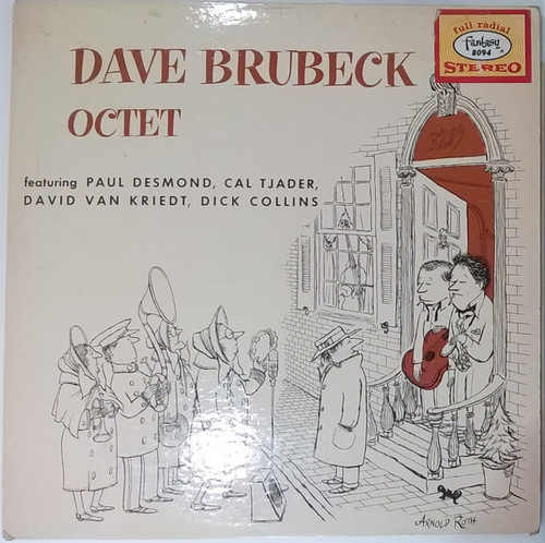 Dave Brubeck Octet* - Dave Brubeck Octet (LP, Album, Blu)