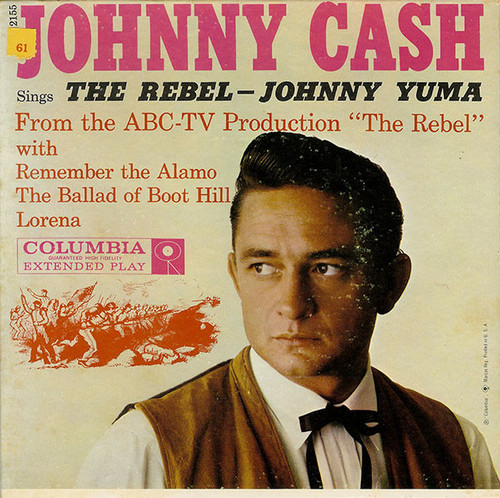 Johnny Cash - The Rebel - Johnny Yuma (7", EP, Gat)