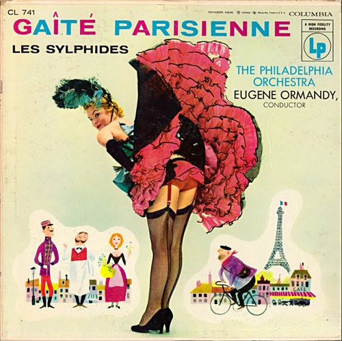 The Philadelphia Orchestra, Eugene Ormandy - Gaîté Parisienne - Les Sylphides (LP, Album, Mono)