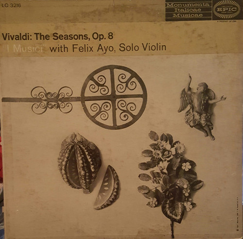 I Musici with Felix Ayo* - Vivaldi* - The Seasons, Op. 8 (LP, Album)