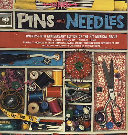 Harold Rome - Pins And Needles (LP, Album, RE, Pit)