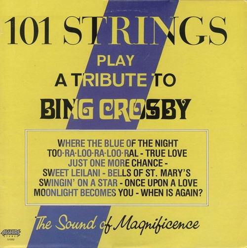 101 Strings - Play A Tribute To Bing Crosby (LP, Album)