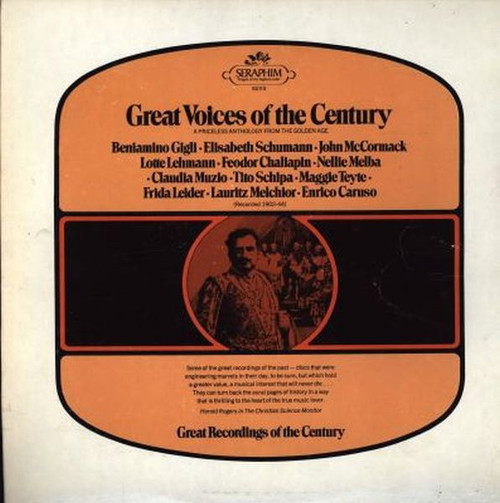 Various - Great Voices Of The Century (LP, Comp)