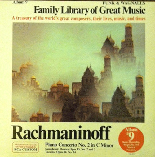 Rachmaninoff* - Piano Concerto No. 2 In C Minor / Symphonic Dances Opus 45, No. 2 And 3 / Vocalise Opus 34, No. 14 (LP, Album, Comp)