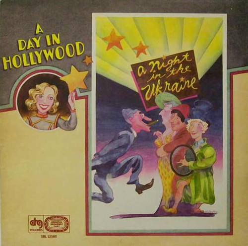 Dick Vosburgh, Frank Lazarus - A Day In Hollywood / A Night In The Ukraine (Original Broadway Cast) - DRG Records - SBL 12580 - LP, Album 879414923