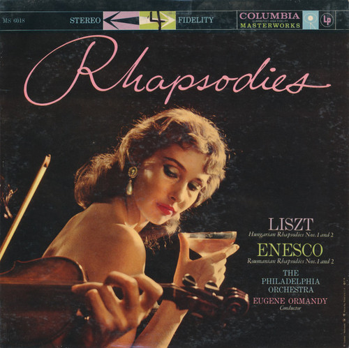 Liszt*, Enescu*, The Philadelphia Orchestra, Eugene Ormandy - Rhapsodies (LP, Album)