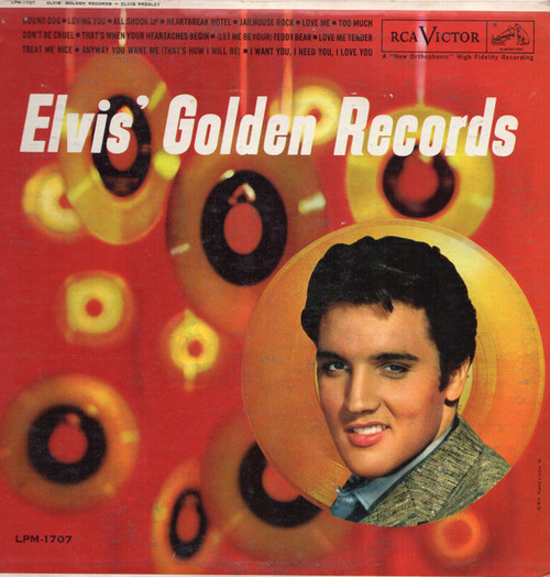 Elvis Presley - Elvis' Golden Records (LP, Comp, Mono, RE, Hol)