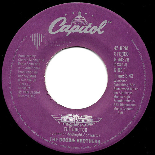 The Doobie Brothers - The Doctor (7")