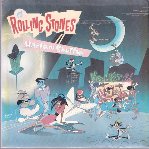 The Rolling Stones - Harlem Shuffle (7", Single, Styrene, Car)