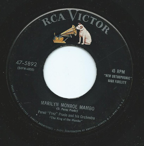 Perez "Prez" Prado And His Orchestra* - Marilyn Monroe Mambo (7", Single)