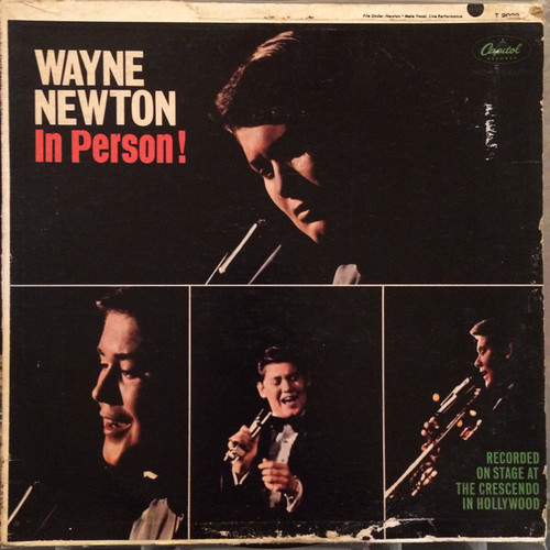 Wayne Newton - In Person! (LP, Album, Mono, Scr)