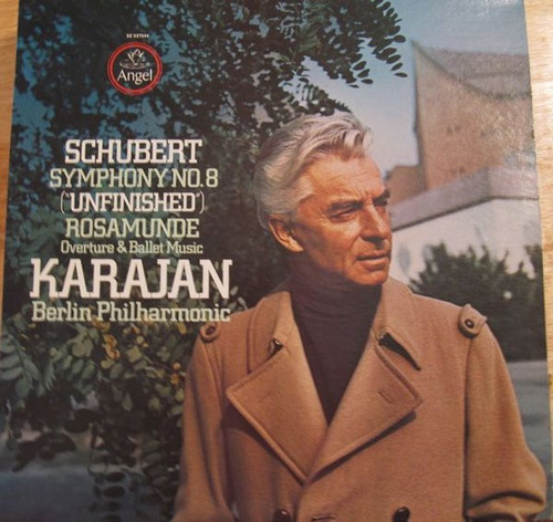 Schubert* - Karajan*, Berlin Philharmonic* - Symphony No. 8 ("Unfinished") /  Rosamunde Overture & Ballet Music (LP)