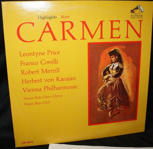 Bizet* - Carmen (Highlights) (LP, Album, Mono)