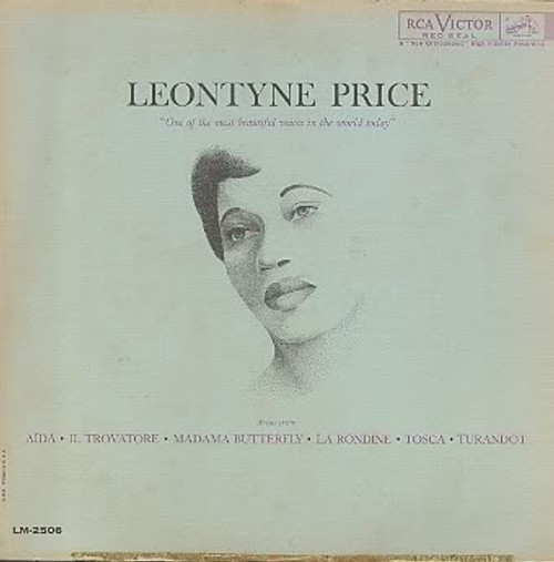 Leontyne Price - Arias - RCA Victor Red Seal - LM-2506 - LP, Mono 884339647