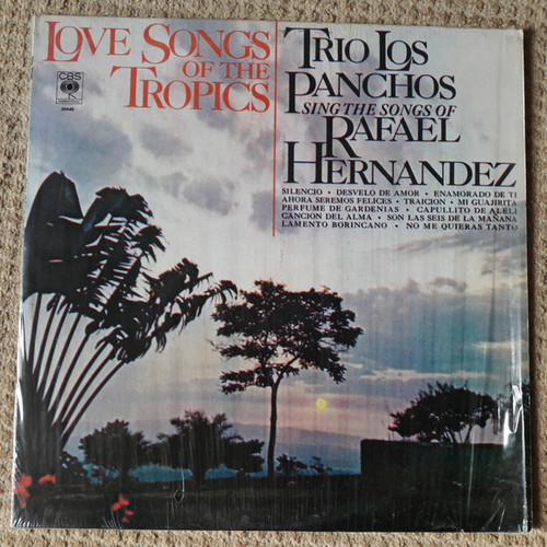 Trio Los Panchos - Trio Los Panchos Sing The Songs Of Rafael Hernandez (LP, RE)