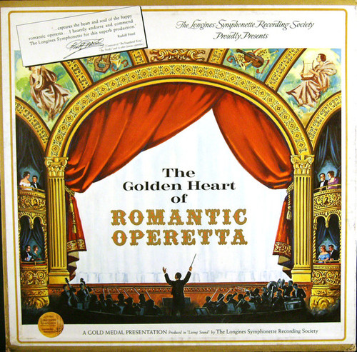 The Longines Symphonette, The Choraliers, The Wittnauer Choraliers - The Golden Heart Of Romantic Operetta (6xLP + Box)