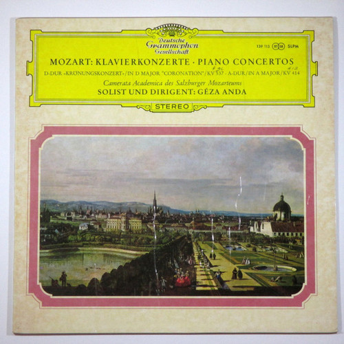 Wolfgang Amadeus Mozart - Piano Concerto No. 26, K. 537 "Coronation"; Piano Concerto No. 12, K. 414 (LP, RE)