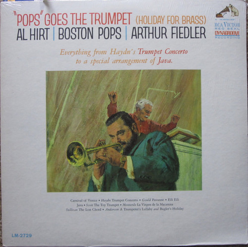 Al Hirt | Boston Pops* | Arthur Fiedler - "Pops" Goes The Trumpet (Holiday For Brass) (LP, Mono, Roc)