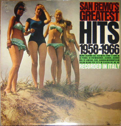 Various - San Remo's Greatest Hits 1958-1966 (LP, Comp, Mono)