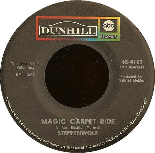 Steppenwolf - Magic Carpet Ride / Sookie, Sookie (7", Single)