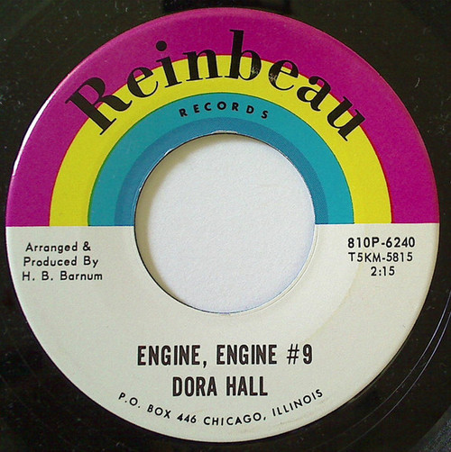 Dora Hall - Engine, Engine #9 (7", Single)