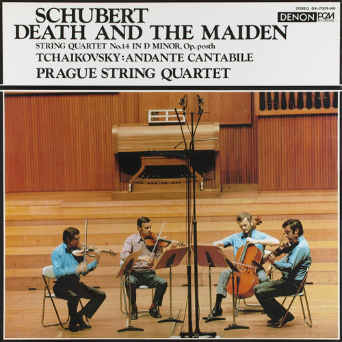 Schubert* / Tchaikovsky*, Prague String Quartet - Death And The Maiden / Andante Cantabile (LP)