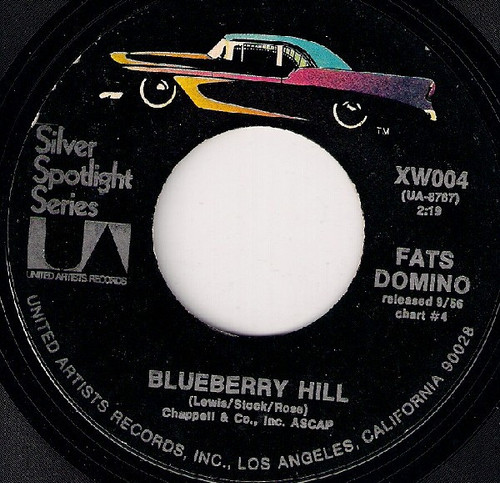 Fats Domino - Blueberry Hill / Bo Weevil (7", Single, Mono, RE, All)