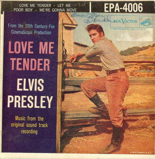 Elvis Presley - Love Me Tender / Let Me (7", EP)