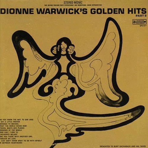 Dionne Warwick - Golden Hits Part 2 - Scepter Records - SPS 577 - LP, Comp, gat 888511110