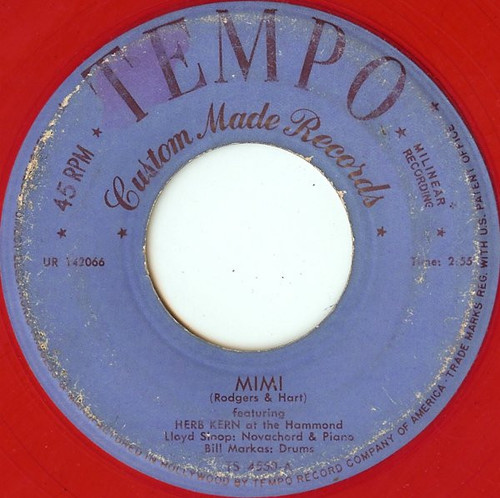 Herb Kern, Lloyd Sloop & Bill Markas - Mimi / Stumbling (7", Single, Red)