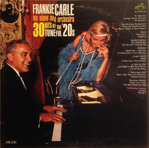 Frankie Carle, His Piano And Orchestra* - 30 Hits Of The Tuneful '20s (LP, Album, Mono)