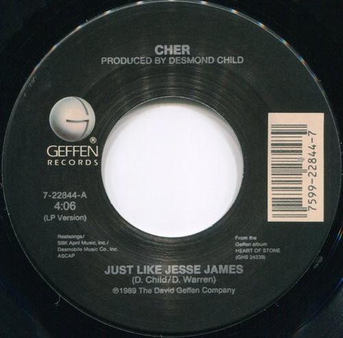 Cher - Just Like Jesse James (7", Single, Spe)