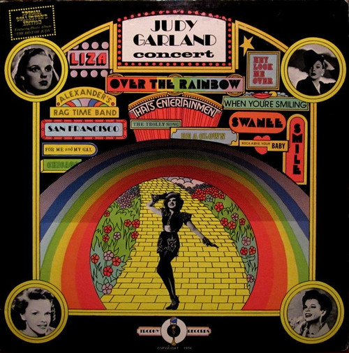 Judy Garland - Concert (2xLP, Album, Comp, Gat)