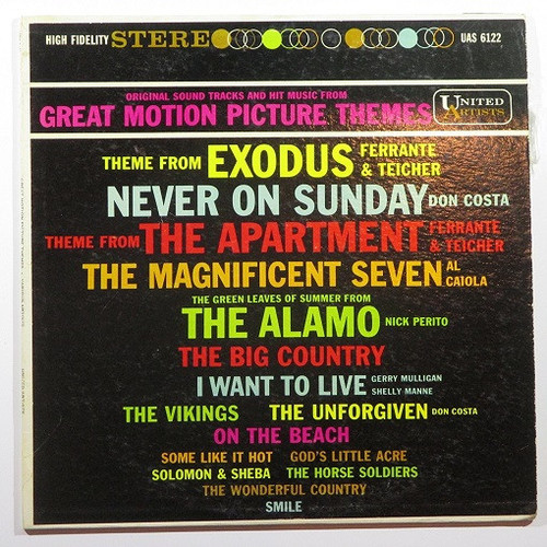 Various - Original Sound Tracks And Hit Music From Great Motion Picture Themes - United Artists Records - UAS 6122 - LP, Comp 889470161