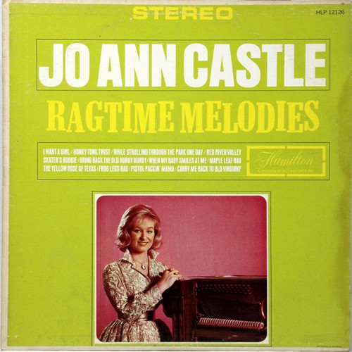 Jo Ann Castle - Ragtime Melodies (LP, Album, Comp)